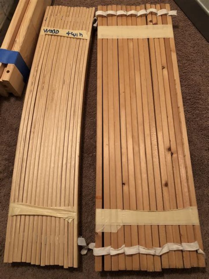 How far apart are Ikea bed slats