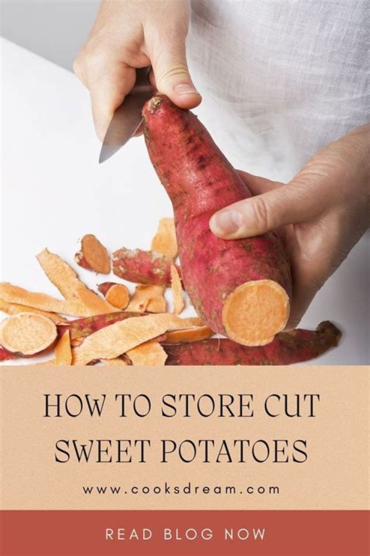 How long can you keep cut sweet potatoes in the fridge