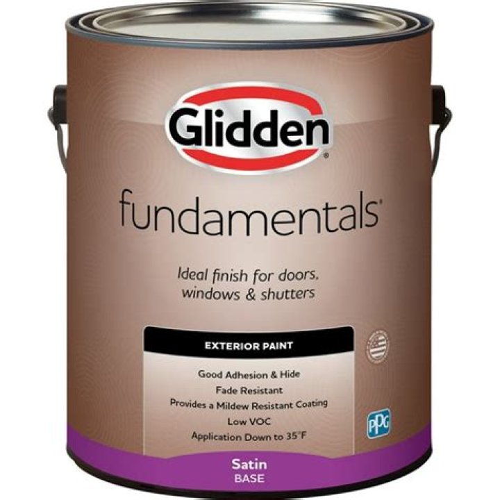 How long does Glidden exterior paint take to dry