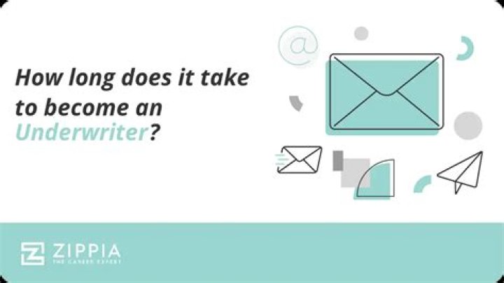 How long does it take to become an underwriter