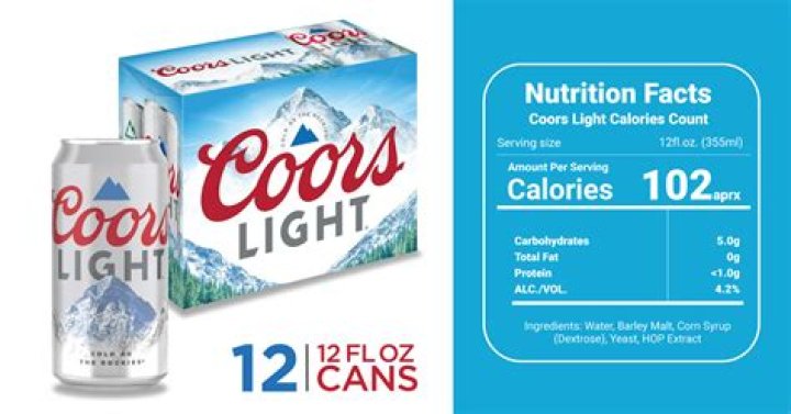 How many calories are in a Coors Light beer