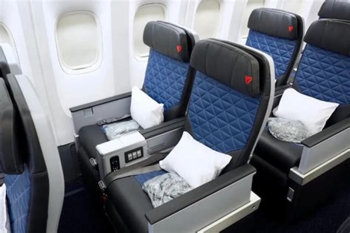How many seats does a Delta 777 have