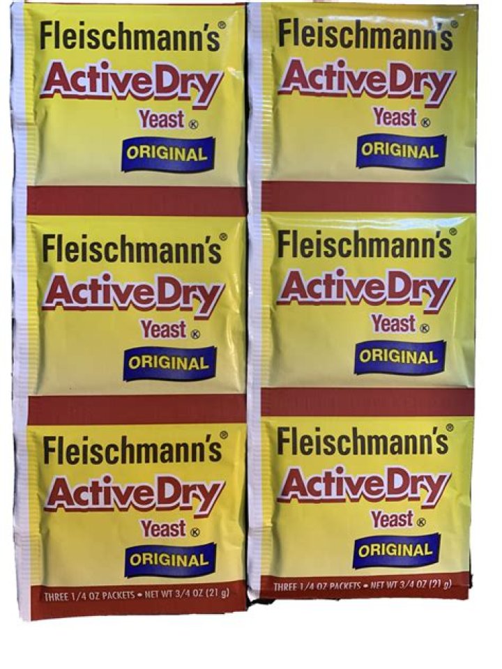 How much is a pkg of dry yeast
