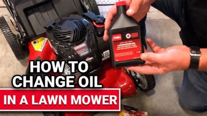 How much oil does a Lawn Boy mower take
