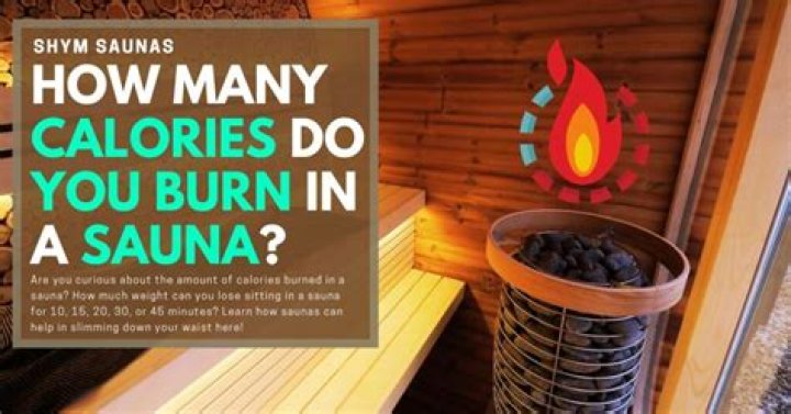 How much weight does a sauna make you lose