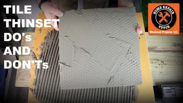 How thick can you make Thinset