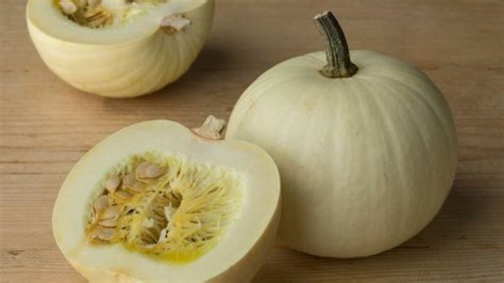 Is a white pumpkin orange inside
