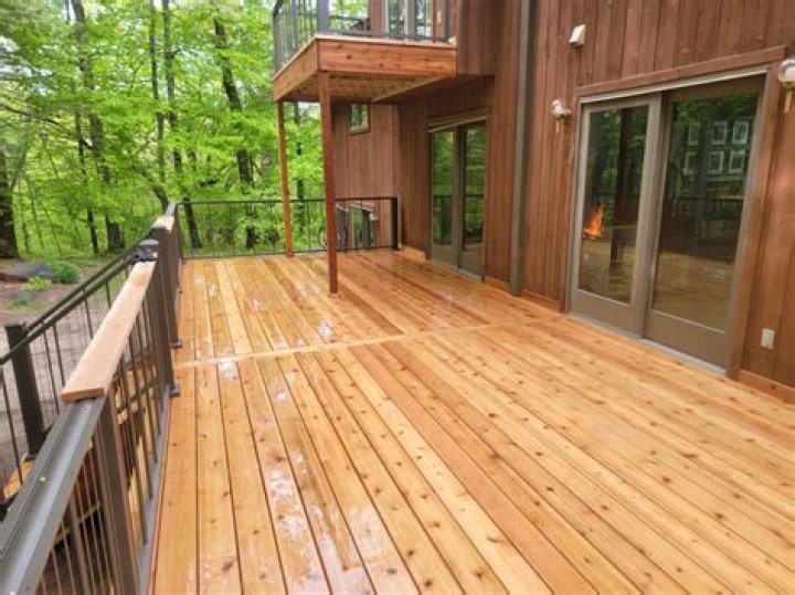 Is cedar wood good for decking