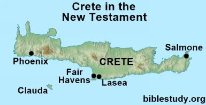 Is Crete in the Bible