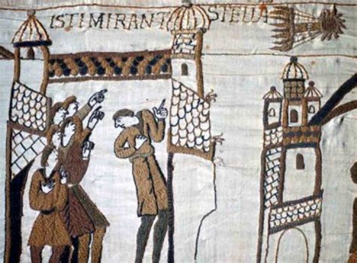 Is Halleys Comet on the Bayeux Tapestry