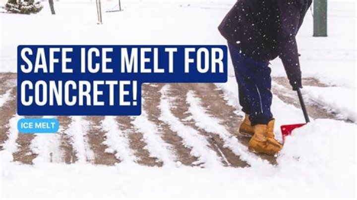 Is ice melt bad for your driveway