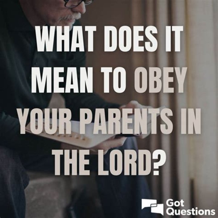 Is it a law to obey your parents