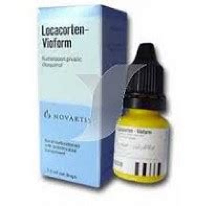 Is Locacorten Vioform an antibiotic