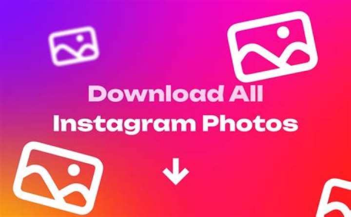 Is there a way to download all Instagram photos