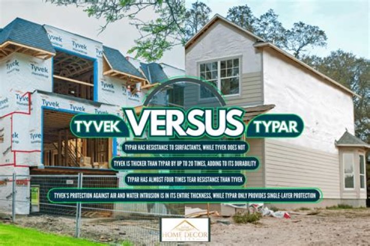 Is typar better than Tyvek