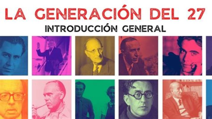 ¿Qué autores pertenecen a la generación del 27