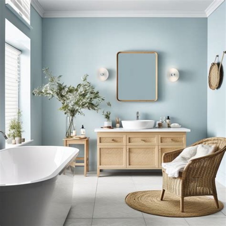 What are popular bathroom paint colors