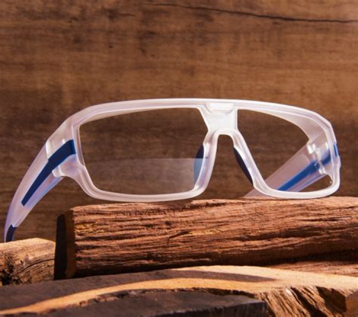 What are safety glasses made of