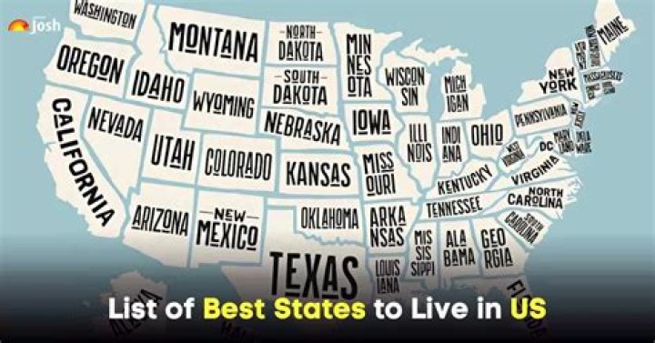 What are the best states to live in in the United States