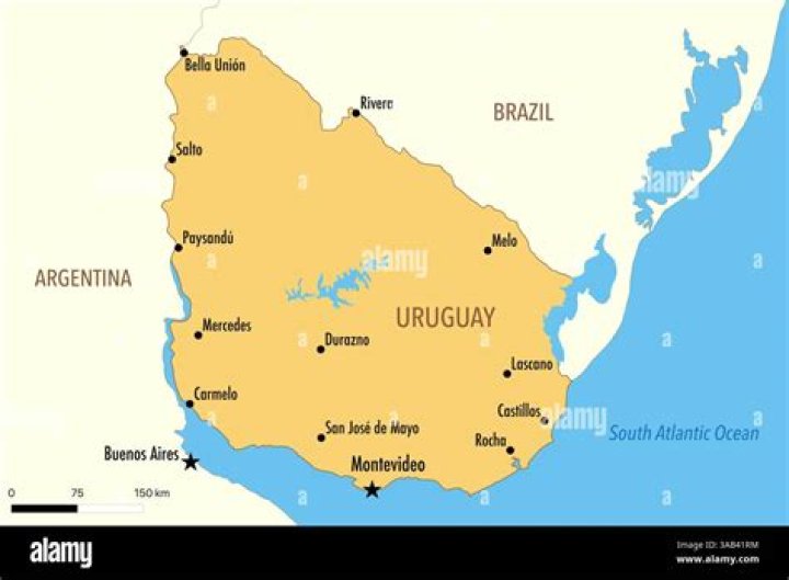 What are the neighboring countries of Uruguay