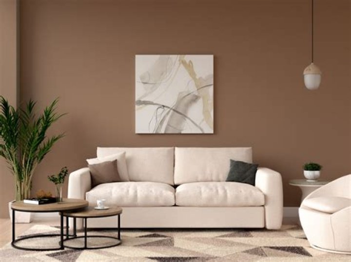 What color walls go with dark wood furniture