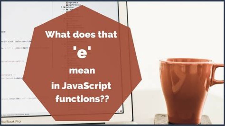 What does El mean in JavaScript