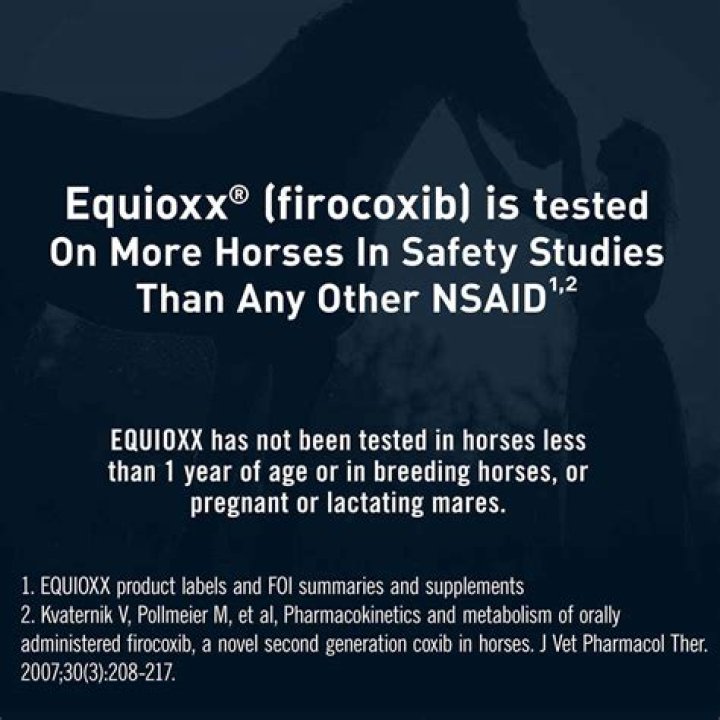 What does Equioxx do for horses