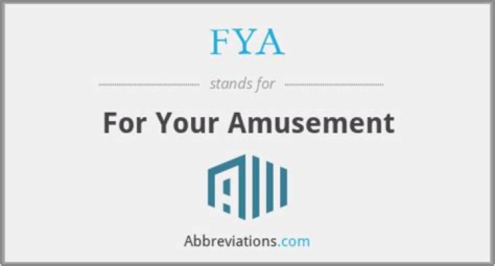 What does fya stand for