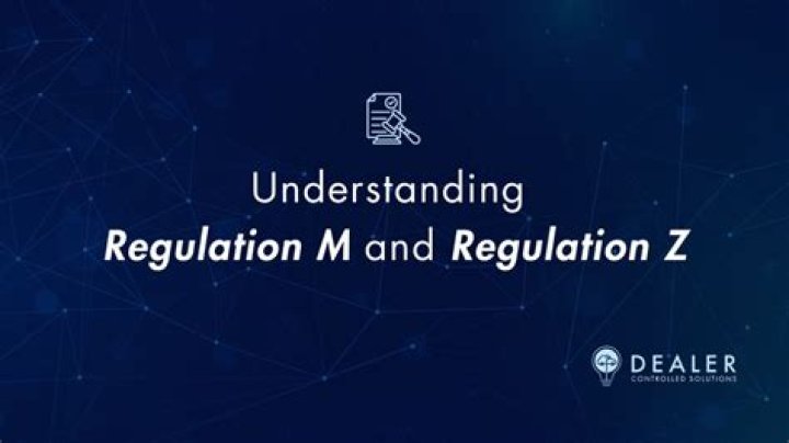 What does Regulation Z cover