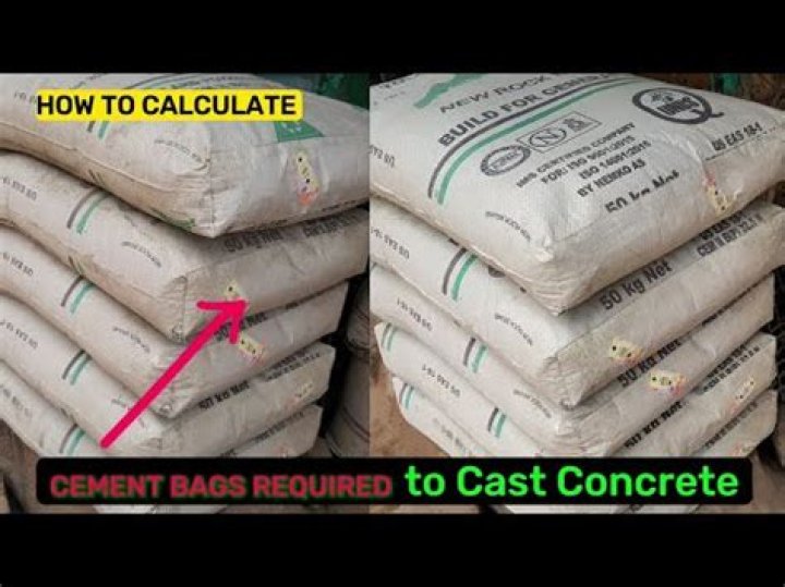 What does sack mean in concrete