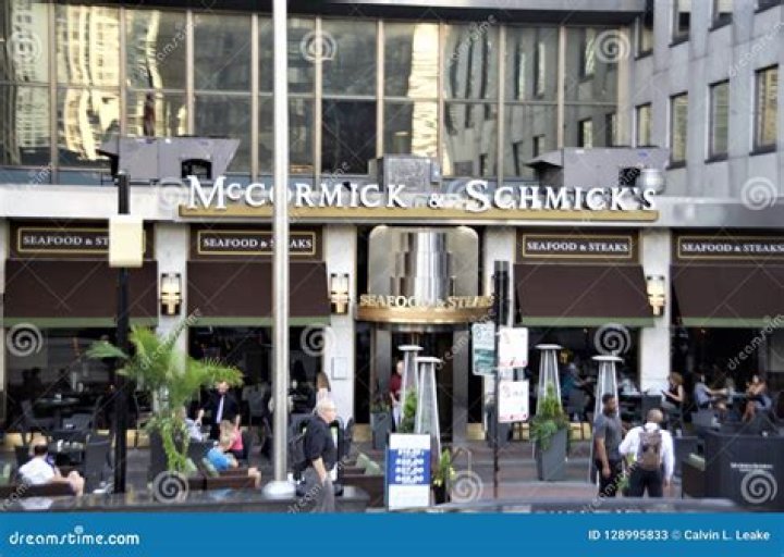 What happened to McCormick and Schmicks