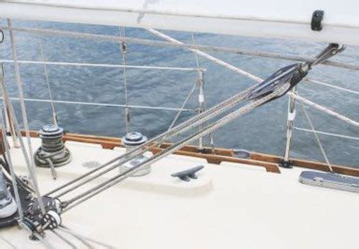 What is a boom vang used for