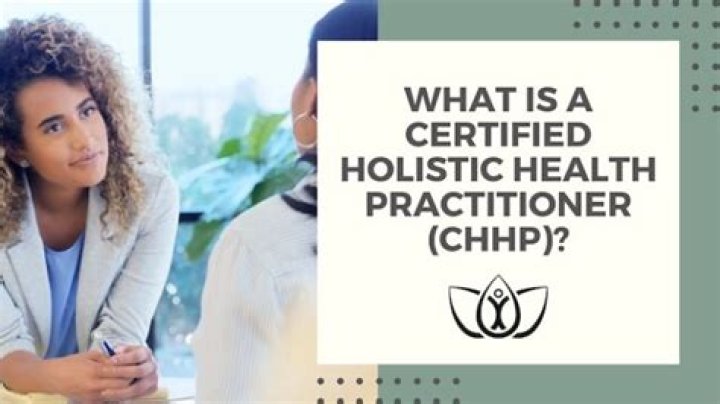 What is a certified holistic health practitioner