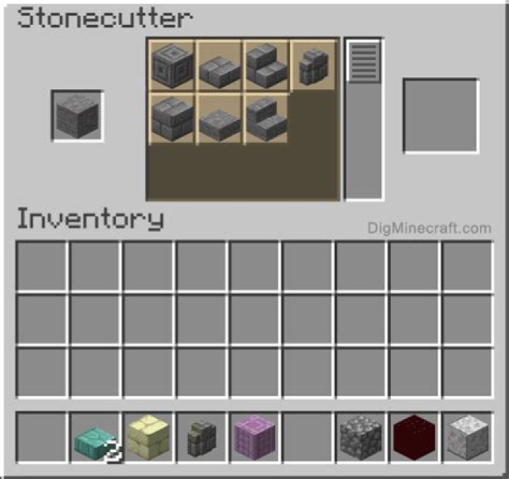 What is a stonecutter used for in Minecraft