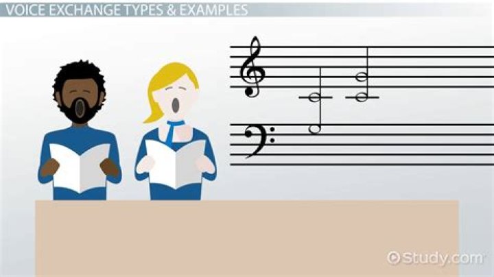 What is a voice exchange in music theory