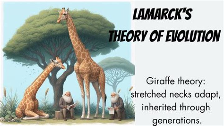 What is an example of Lamarcks theory