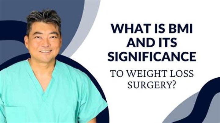 What is BMI and its significance
