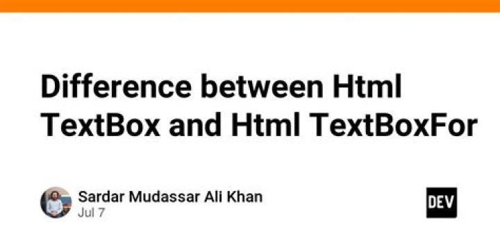 What is difference between TextBox and TextBoxFor in MVC