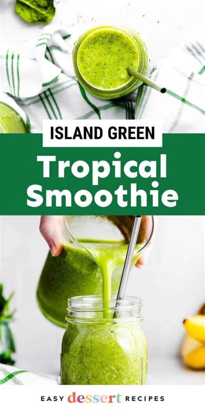 What is in tropical smoothie island green