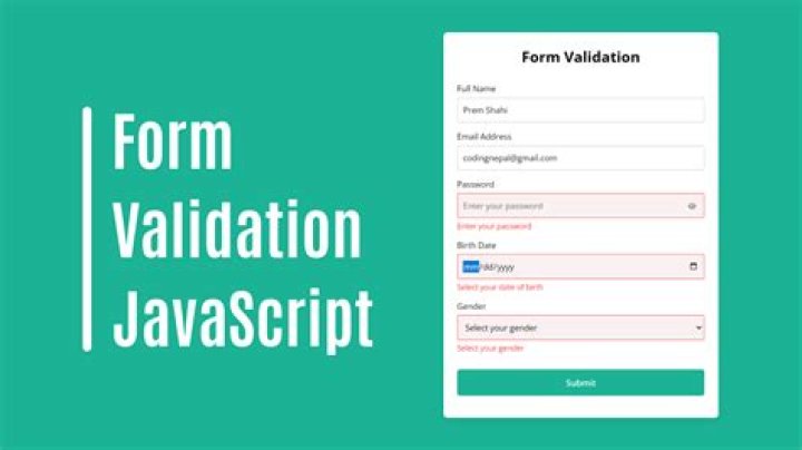 What is Java validation