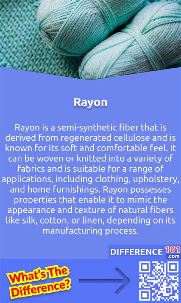 What is rayon yarn