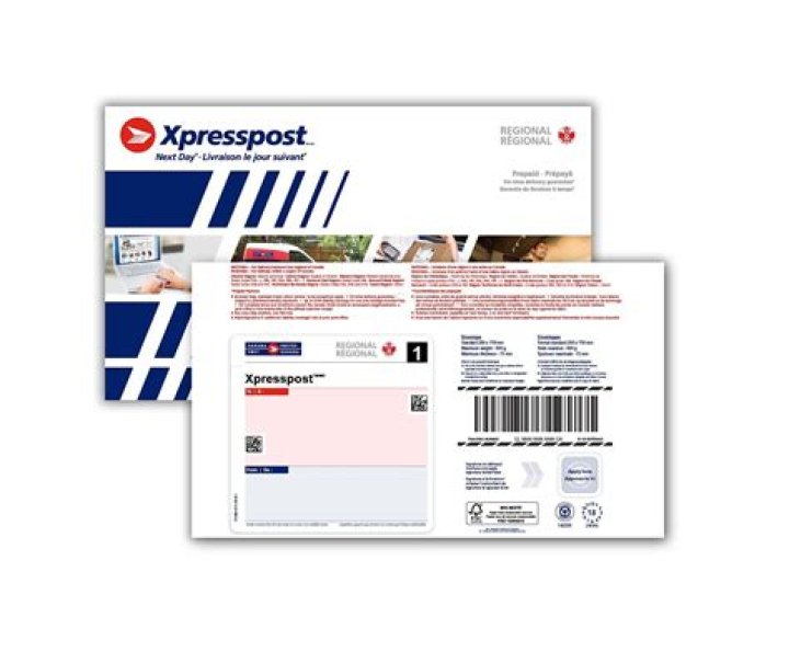 What is regional xpresspost