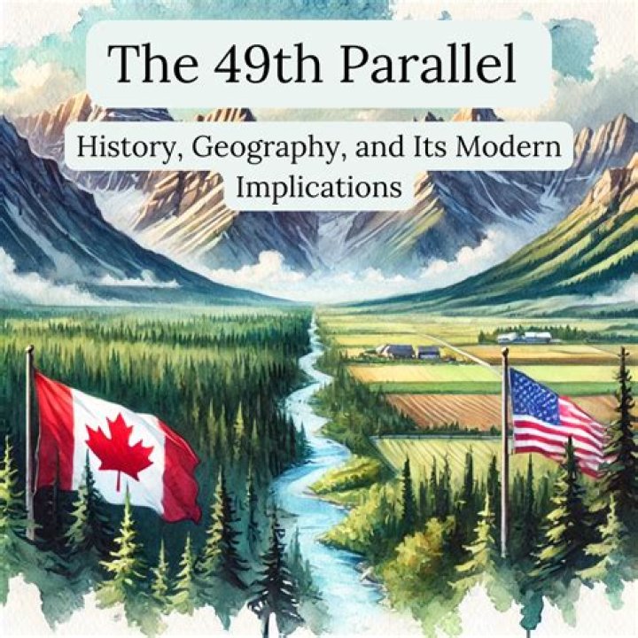 What is the 49th parallel also known as