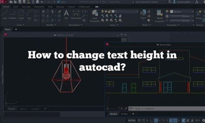 What is the minimum text height in AutoCAD