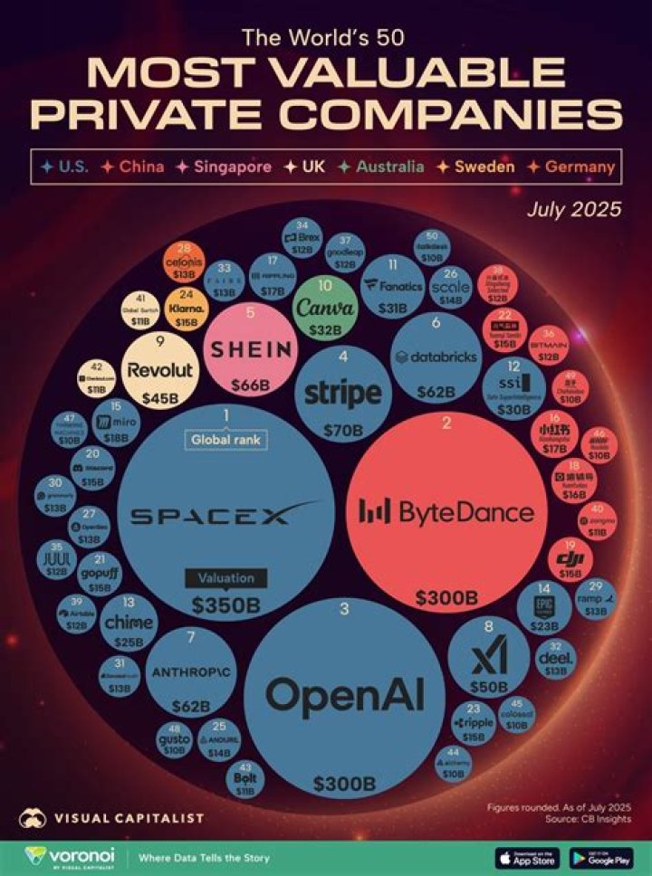 What is the most valuable private company