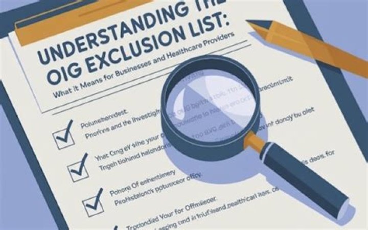 What is the OIG exclusion list