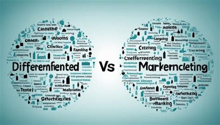 What is the relationship between undifferentiated marketing and mass marketing