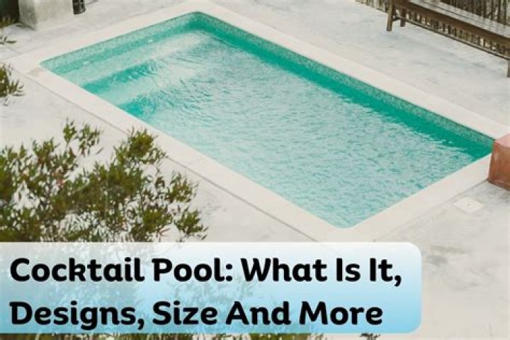 What is the size of a cocktail pool