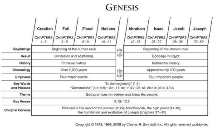What is the structure of Genesis