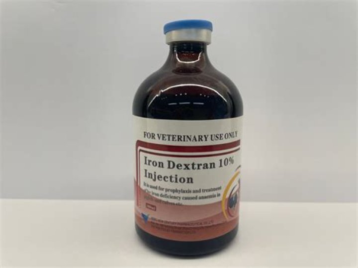 What is the work of iron dextran injection
